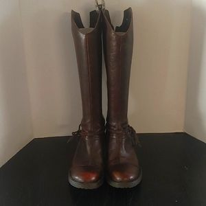 Born Distressed Riding Boots